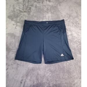 Adidas Sz L Mens Clima365 Athletic Shorts Blue Active Basketball Casual C2-6